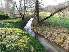 Le Trincou entre les Guillaumies et le bourg de Condat