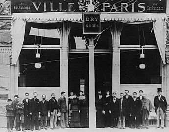 The Ville de Paris department store, 1901