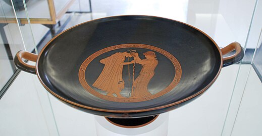 Coupe de Brygos de Wurtzbourg, kylix, vers 480 av. J.-C.