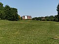 Ham Meadow, south-west of the village centre, through which flows the Wom Brook.