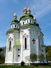 St. George's Cathedral of Vydubychi Monastery, Kyiv. 1696