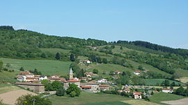 A general view of Affoux