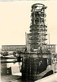 Fig. 3 tower shaft with foundation at the dry-dock of Howaldtswerke in Kiel