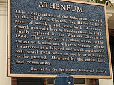 Atheneum Historical Marker 01