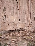 Houses at Bandelier National Monument in New Mexico