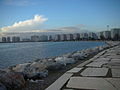 A view of buildings in Mavişehir from Bostanlı shore