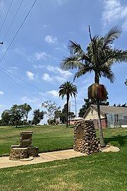 Both historic markers at Edward Vincent Jr. Park