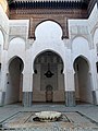 Main courtyard, looking southeast towards the mihrab of the prayer hall