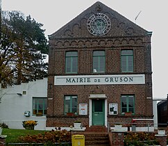 Façade de la Mairie.