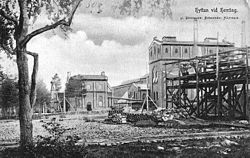 The Herräng ironworks in 1907