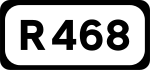 R468 road shield}}