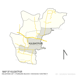 MAP OF KULBATPUR