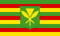 Kanaka Maoli flag, popular in the Hawaiian sovereignty movement since the 1990s
