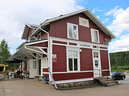 Lesjöfors station 2014