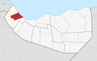 Lughaya district within Awdal, Somaliland