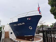 MV Eva Jocelyn Shrine side view