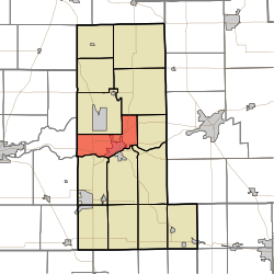 Location in Miami County