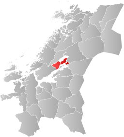 Inderøy kommun i Trøndelag fylke.