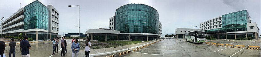 Panorama of the Palayan City business park