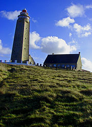 The Cape Lévi lighthouse