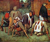 The Beggars (The Cripples) (1568), Louvre, Paris, oil on panel