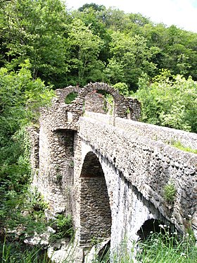 Le pont du Diable en mai 2008.