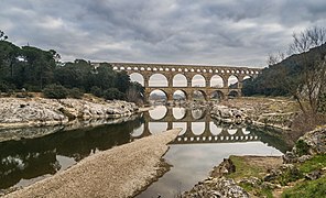 Le Pont du Gard (France), Ier siècle.