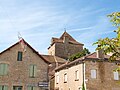 Vue du château et de l'église.