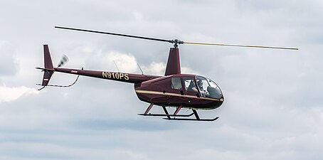 Skided Robinson R44