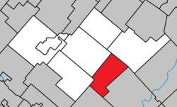 Location within Les Sources RCM.