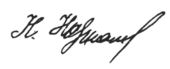 signature de Nariman Narimanov