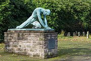 Grugapark, Sculpture "Trauer" by Joseph Enseling