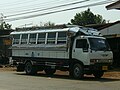 Image 101Medium-sized Hino Songthaew (truck bus) as seen in Sakon Nakhon, Thailand. (from Combination bus)