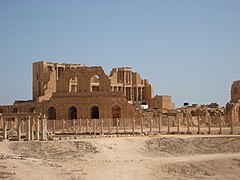 Exterior del teatro romano.