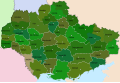 The okruhas of Ukraine in 1929–1930