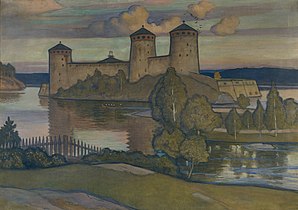 Olavinlinna, Väinö Blomstedt [fi], 1900