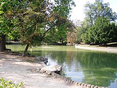 Le lac de Verrières.