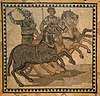 Depiction of a Chariot race