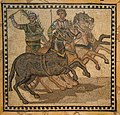 Image 57A victor in his four-horse chariot (from Roman Empire)