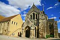 L'église prieurale Saint-Hippolyte.