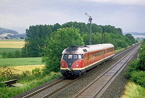 DB 613 607 (ex VT 08 507) 1984 in Schachtenbeck