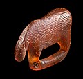 Amber animal figurine, Denmark, c. 12,000 BC