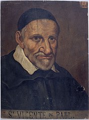 Portrait de saint Vincent de Paul (v. 1660).