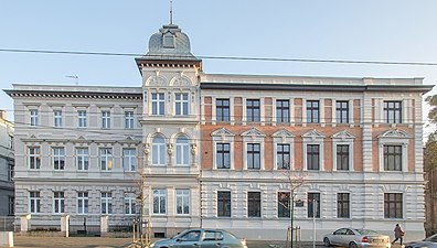 Frontages onto Gdańska Street