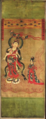 五代十国绢画，现藏法国吉美博物馆