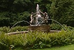 Nymphenbrunnen in Burg Schlitz (Zweitguss im New Yorker Centralpark)