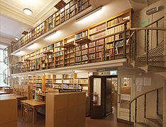 Reading room A, eastern wall.