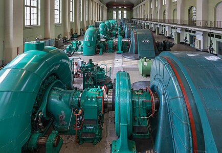 Turbines of the Walchensee Hydroelectric Power Station, by Poco a poco