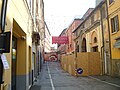 Piazza Amendola, rue menant à la “Pescheria”