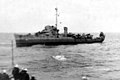 Donnell with her stern blown off, 4 May 1944